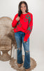 Christmas Bows Holiday Sweatshirt Top