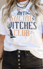 Anti Social Witches Club Garment Dyed Graphic T-shirt