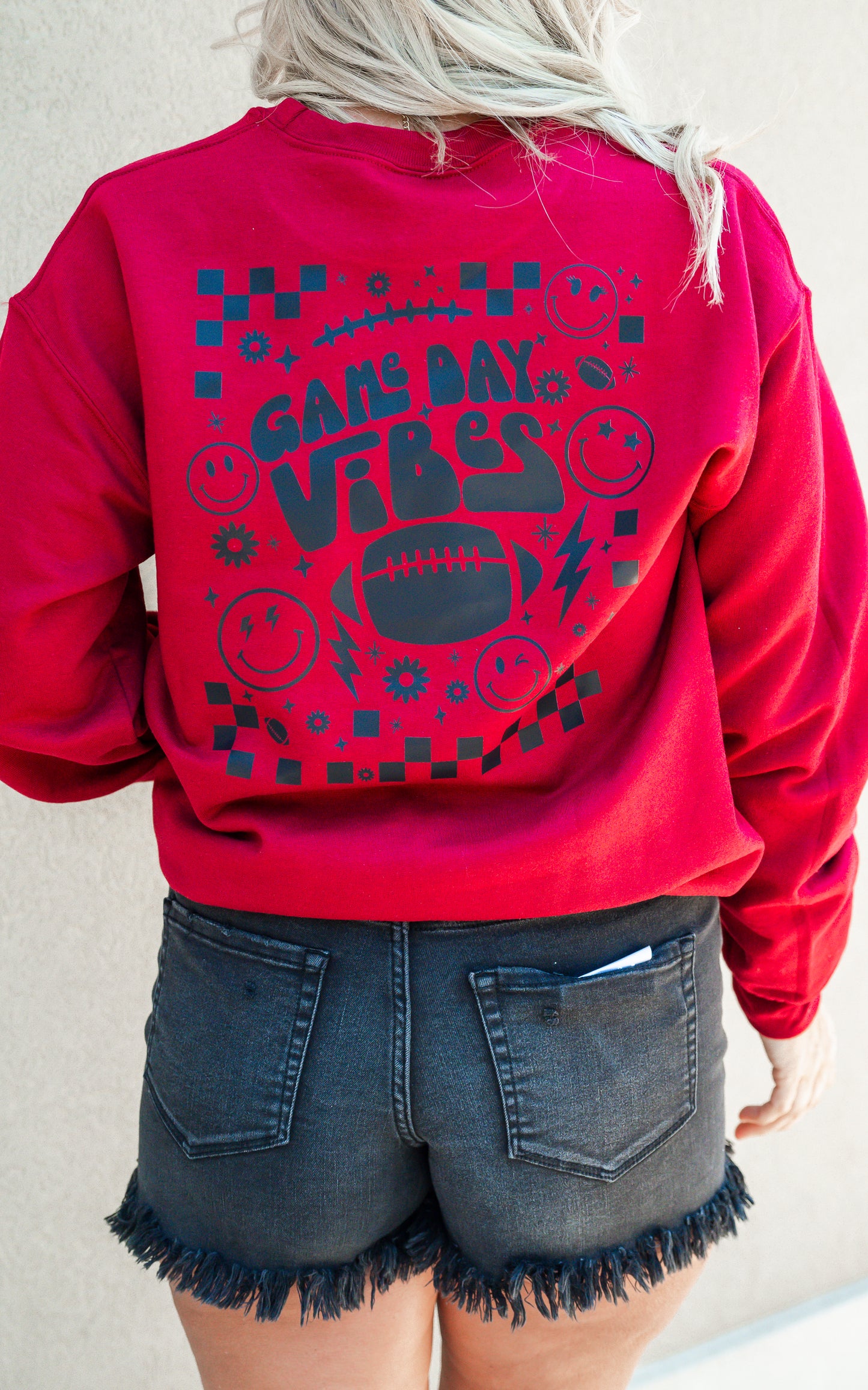 GameDay Vibes Graphic Crewneck Sweatshirt