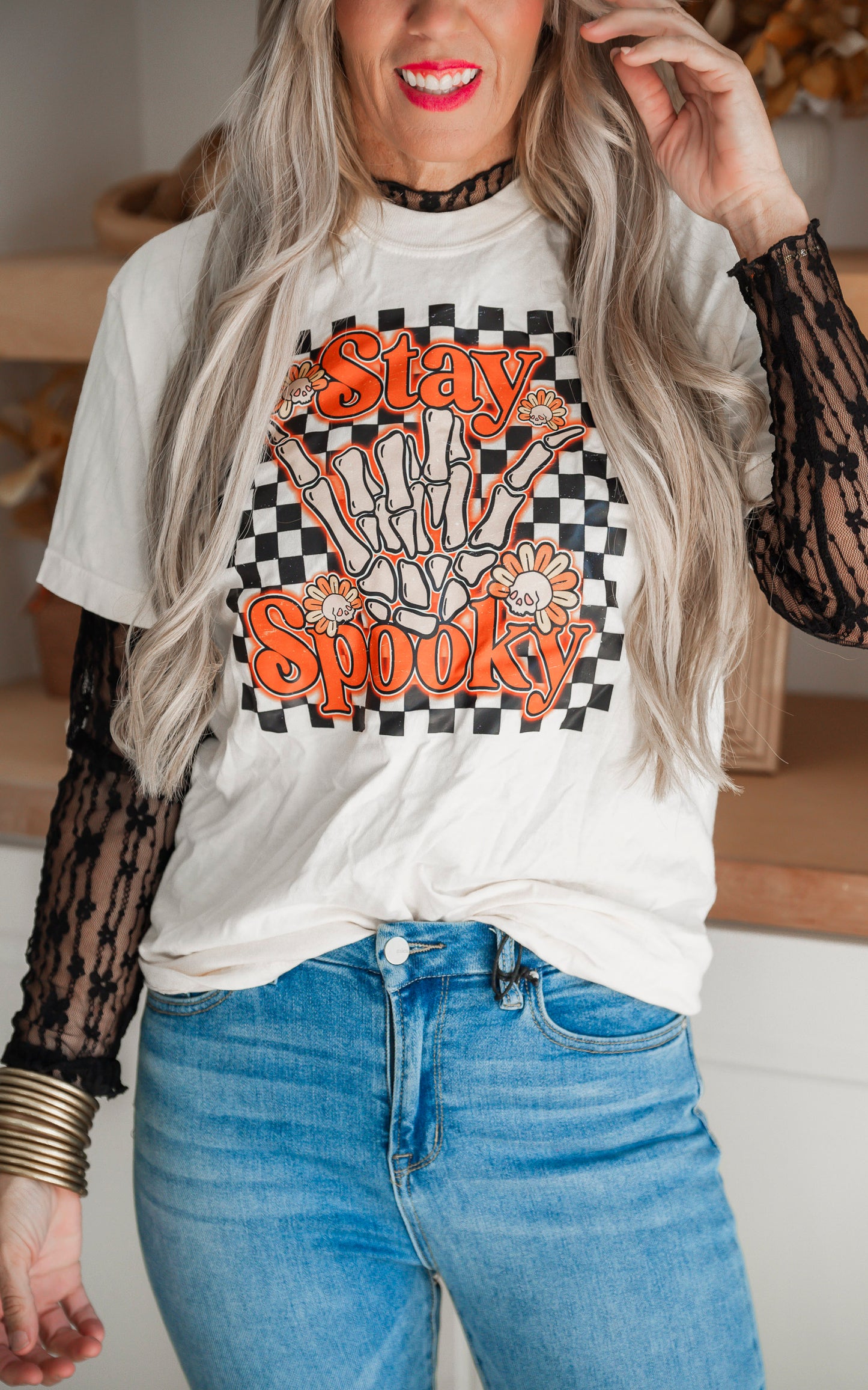 Stay Spooky Garment Dyed Graphic T-shirt - FINAL SALE