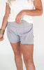 Halara  Breezeful™ Super High Waisted Curved Hem 2-in-1 Side Pocket Quick Dry Yoga Shorts 3.5''**