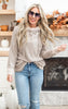 Perfectly Fabulous Long Sleeve Knit Hoodie Top