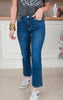 The Bella High Rise Kick Straight Denim Jean (REG/CURVY) | Vervet - Final Sale