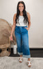 Super High Rise Cuffed Leg Denim Jean | MICA