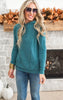 Back to Basics Knit Hoodie - Teal