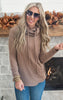 pullover knit long sleeve top 