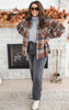 Layer it Up Brown Plaid Shacket