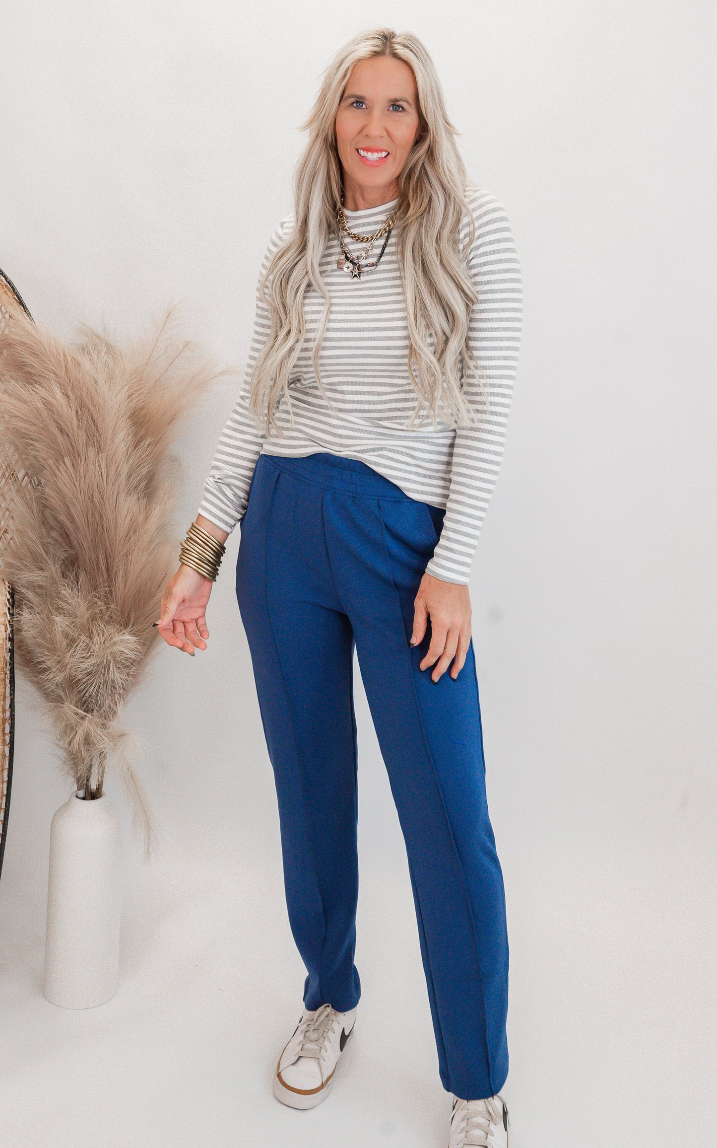 Relaxed and Ready Modal Pintuck Pant