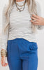 Must Have Striped Long Sleeve Top by Salty Wave