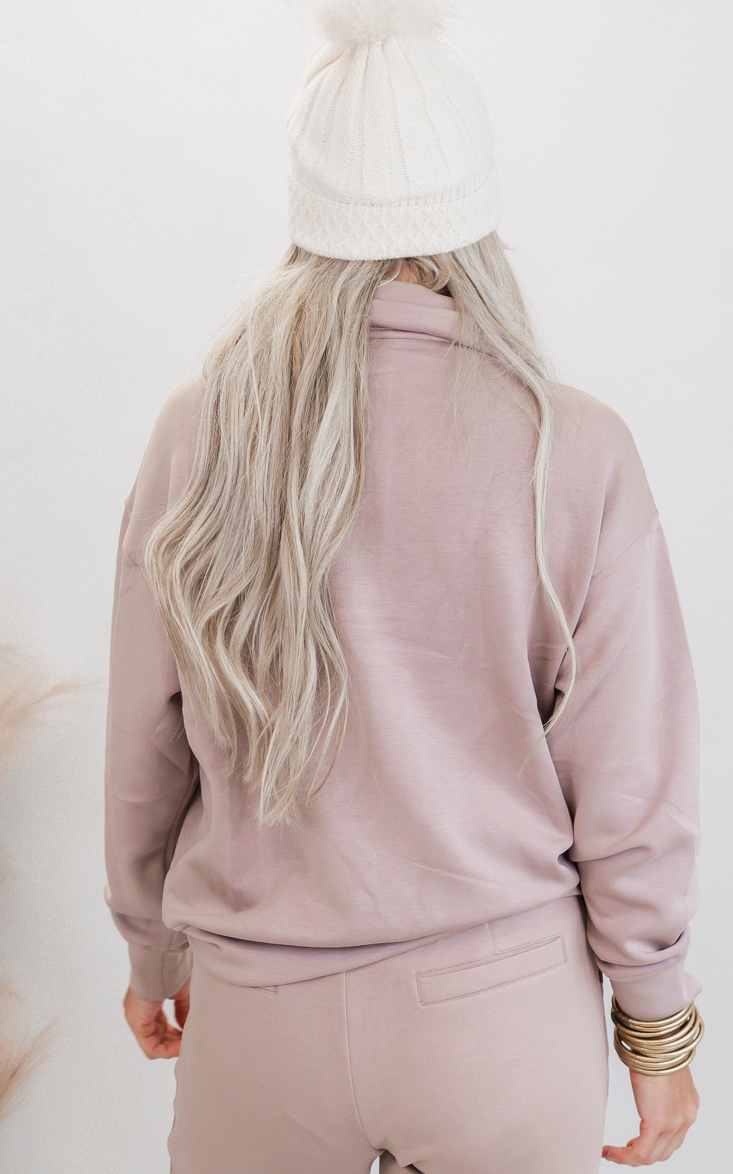 Butter Smooth Quarter Zip Modal Pullover