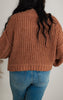 Mock Neck Balloon Sleeve Cable Knit Sweater | POL *New Colors *PREORDER ITEM*