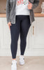 MONO B. BRONZE - Fleece-Lined High-Waist Legging - Final Sale