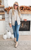 Dose of Fall Quilted Jacket - Sand