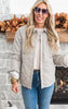 Dose of Fall Quilted Jacket - Sand