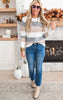 Keepin' It Simple Colorblock Sweater