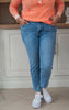 Mid Rise Straight Denim Jean -Mica - Final Sale