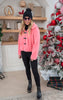 Pink Faux Fur Coat