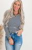 Must Have Striped Long Sleeve Top by Salty Wave