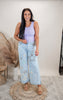 Washed Star Patchwork Denim Jeans | Oli & Hali