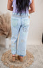 Washed Star Patchwork Denim Jeans | Oli & Hali