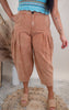 Mineral Washed Pleated Cotton Linen Pants | Oli & Hali