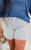 Luxe Stripe Pull On Shorts | Umgee