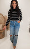 Striped Essentials Sweater by Salty Wave