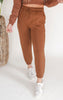 Cocoa Dust Fleece Billow Jogger Pants | Mono B