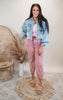 Pearl Embellished Denim Jacket