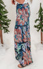 Midnight Fall Floral Wide Leg Pant