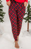 Red Tartan Plaid Buttery Soft Joggers - DEAL COUPON EXCLUDED