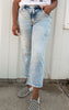 Discover Me Tummy Control High Rise Straight Denim Jeans