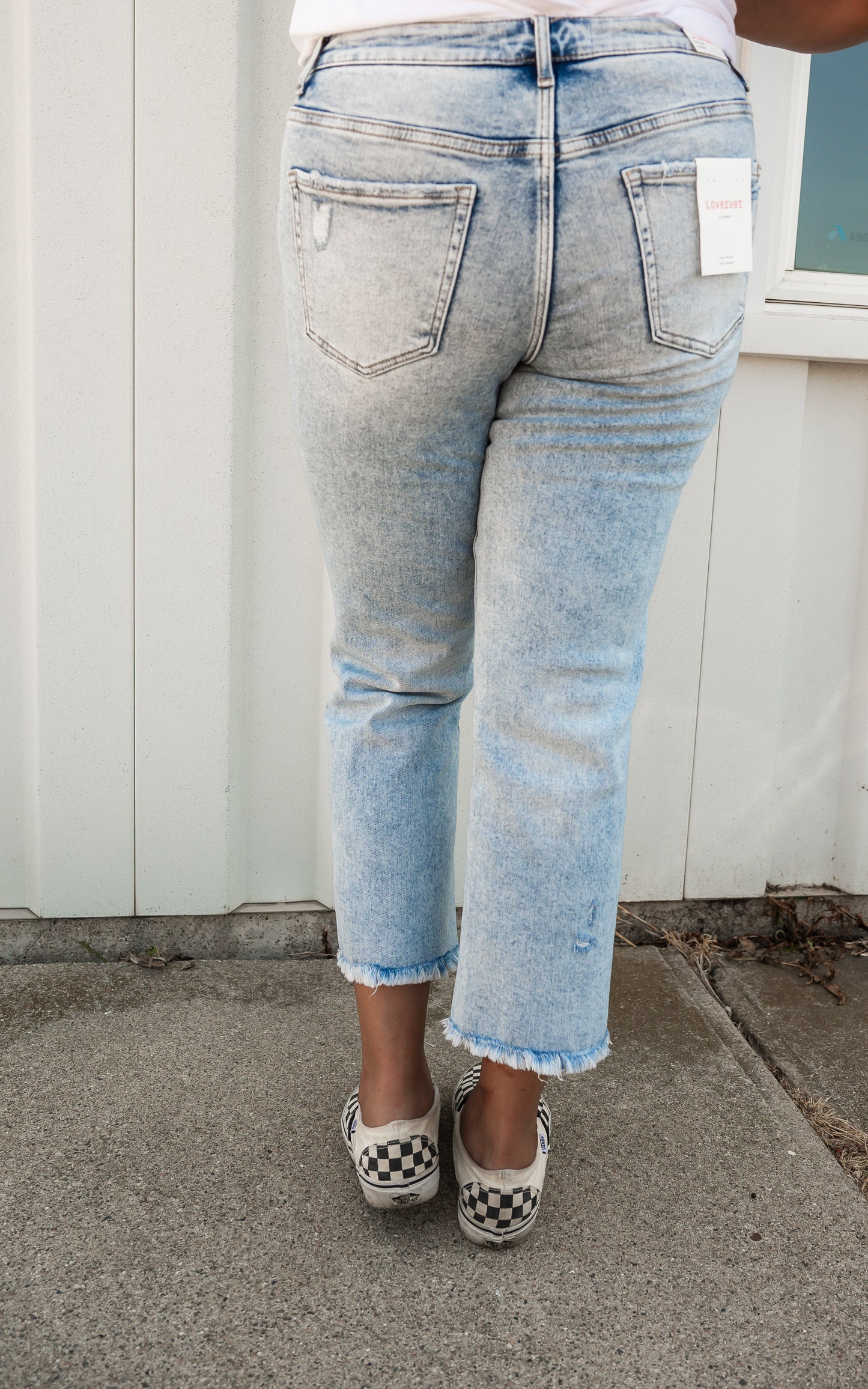 Discover Me Tummy Control High Rise Straight Denim Jeans