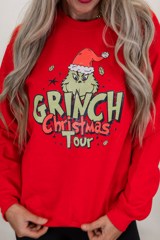 A Christmas Tour Graphic Crewneck Sweatshirt