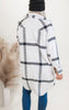 Large Window Plaid Long Shacket