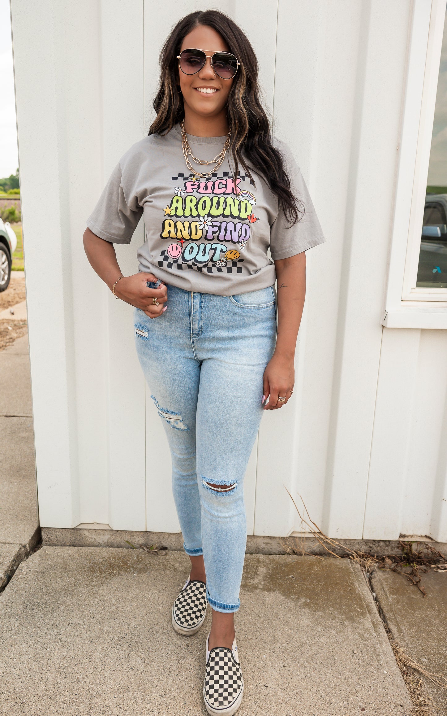 YMI Vintage Dream High Rise Distressed Skinny Denim Jean