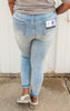 YMI Vintage Dream High Rise Distressed Skinny Denim Jean