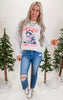 Grumpy Cat Holiday Graphic Crewneck Sweatshirt