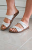 CORKYS With a Twist Ivory Sandals - Final Sale