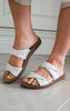 CORKYS With a Twist Ivory Sandals - Final Sale