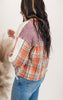 Rust Plaid Button Front Shirt - Oli & Hali *LIVE BOX*