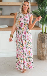 Life In Full Bloom Floral Maxi Dress
