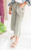 Acid Wash Fleece Palazzo Sweatpants