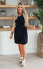 Racerback Solid Short Dress w/ Pockets - Final Sale