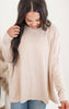 Long Sleeve Urban Ribbed Tunic Top