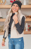 Taupe Puffer Vest