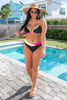 Neon Voltage V-Wire Color Block Bikini Swimsuit| SALTY WAVE - Final Sale
