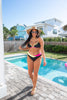 Neon Voltage V-Wire Color Block Bikini Swimsuit| SALTY WAVE - Final Sale