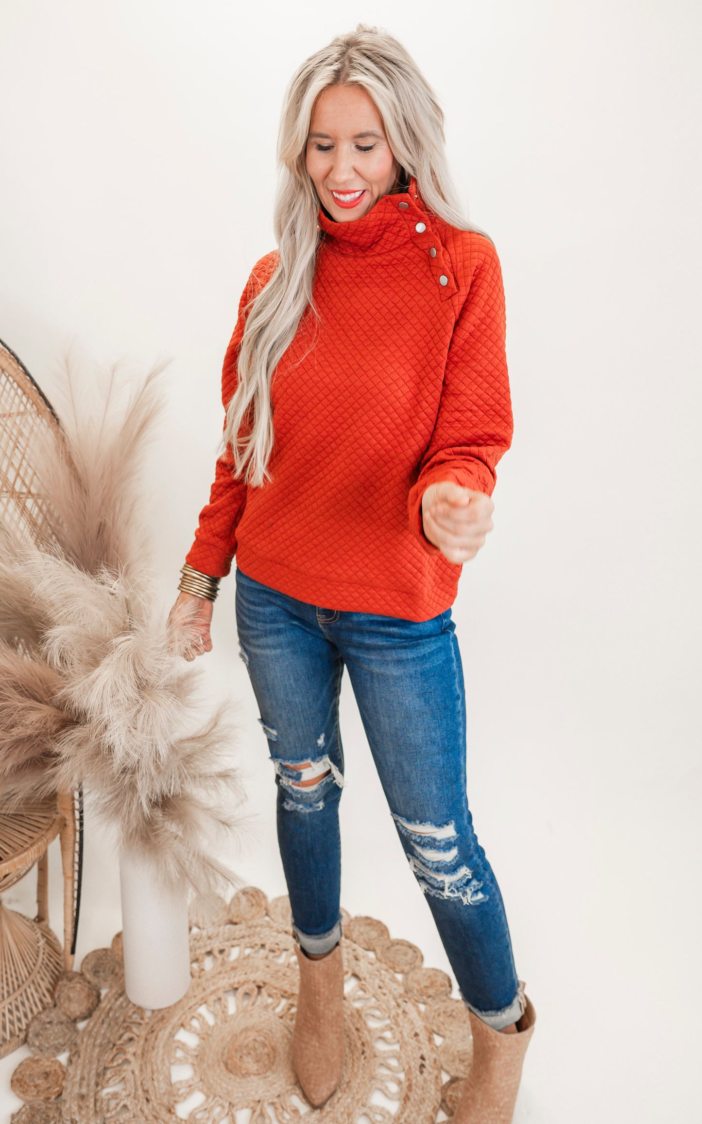 Keep it Cool Quilted Sweatshirt