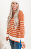 Stripe Right Now Pullover Sweater